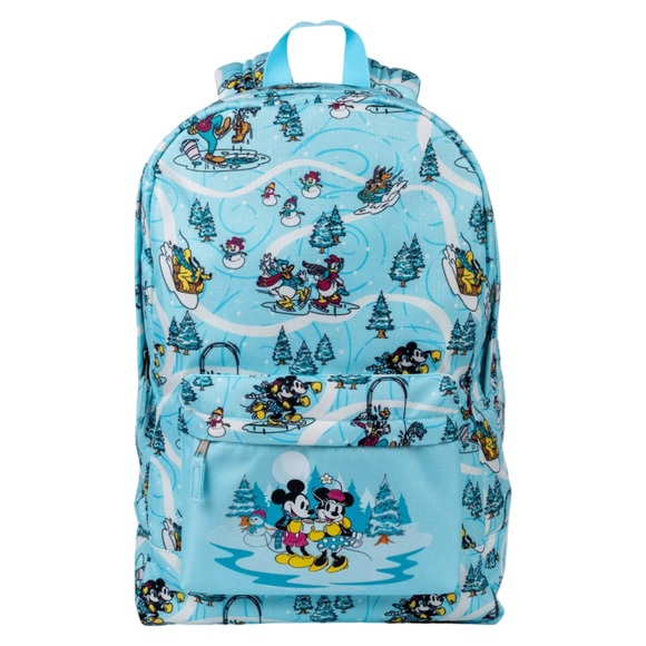 Disney Handbags - Disney Mickey Mouse & Friends Winter Backpack NWT